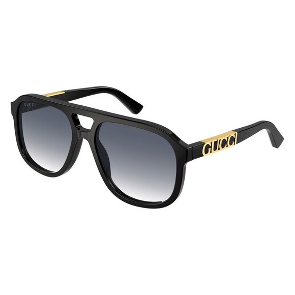 NEW GUCCI GG1188S 002 BLACK UNISEX SUNGLASSES GG 1188S 002 - Picture 1 of 7
